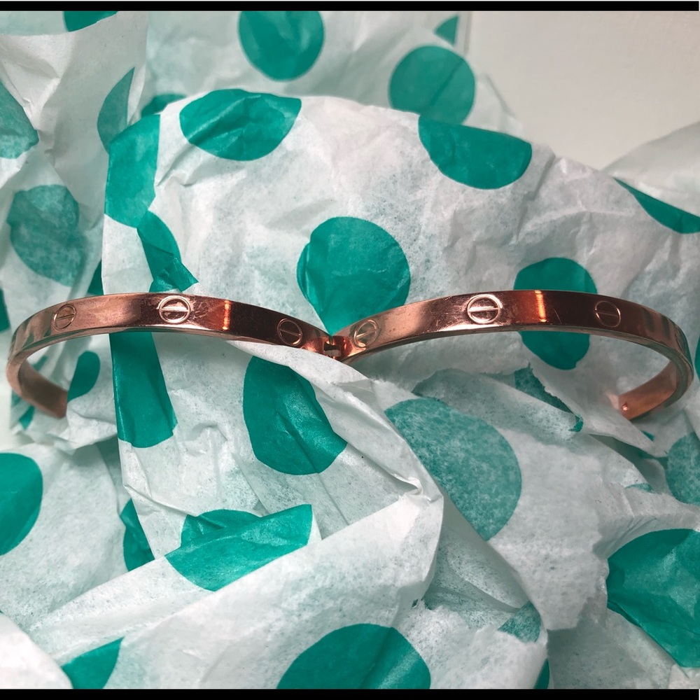 🌓PriceDrop10% limited time18k ROSE GOLD BRACELET - Picture 3 of 8